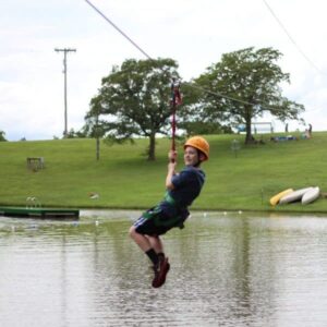 Zipline at Camps in Oklahoma. Shepherd's Fold Ranch has as great zipline